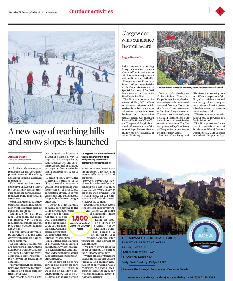 A new way of reaching hills and snow slopes is launched